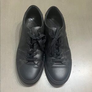 Greats Royale Black Leather Men's Sneakers
